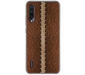 Tumundosmartphone Funda Gel Tpu para Xiaomi Mi A3 diseño Cuero 01 Dibujos