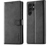 Business Leather Case for Samsung Galaxy S24 Ultra S23 FE  S22 S21 S20 5G S10 S9 Plus Note 20 10 + Flip Wallet Card Holder Cover