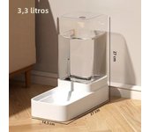 Large Capacity Pet Feeder Automatic Pet Water Dispenser for Dogs Cats Food Storage Dispenser Durable Cat Drinker Dog Feeder
