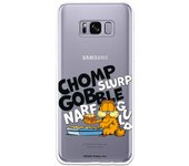 Funda original compatible con Samsung Galaxy S8 - Garfield Lasagna