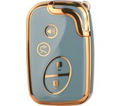 jingyuqin New TPU Car Key Shell Case Fob For Lexus IS250 ES240 ES350 RX270 RX350 RX300 4Buttons