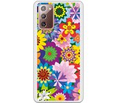 Funda compatible con Samsung Galaxy Note 20 - Flores a todo color
