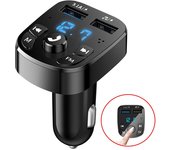 FM Transmitter Car Wireless Bluetooth 5.0 FM Radio Modulator Car Kit 3.1A USB Car Charger Handsfree Aux Audio MP3 Player