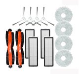 Compatible For Xiaomi Robot Vacuum X20+ / X20 Plus Replacement Parts Accessories Main Side Brush Hepa Filter Mop Cloth Dust Bag