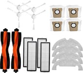 For Xiaomi Robot Vacuum X10 Robot Vacuum Cleaner Parts Main Side Brush Hepa Filter Mop Cloth Dust Bag Replacement Accessories