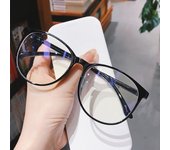 Anti Radiation Glasses for Women Retro Round Glasses Frame Anti Blue Light Eyeglasses
