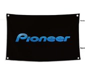 1pc Pioneer DJ Pro Flag Flags And Banners Four Hole Polyester Outdoor Decor Room Aesthetic