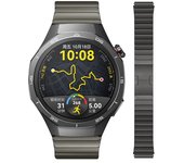 22mm Luxury Stainless Steel Strap For Huawei Watch GT 5 Pro GT5 GT4 GT3 GT2 Pro/GT2 46mm Metal Bracelet for Huawei Watch 3/4 Pro