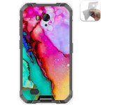 Tumundosmartphone Funda Gel Tpu para Ulefone Armor X6 diseño Mármol 15 Dibujos