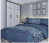 Nordic bed set 90cm.80% cotton, 20% polyester, modern model complete set. Very soft. Easy machine washable duvet cover in cold