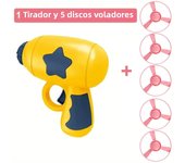 Funny Cat Toy Interactive Launch Pet Training Toy For Kitten Mini Flying Disc Shooting Gun Chasing Games Cat Toys Pet Supplies