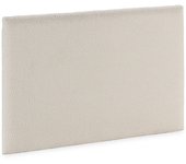 VS Venta-Stock Cabecero Niebla 90x60 cm tela borreguito Beige