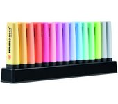 MARCADOR STABILO BOSS PASTEL 15 UDS DESKSET     PERGAMINO
