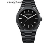 Original Top Brand Stainless Steel Men Wristwatch Classic Business Waterproof Man Black Clock Japan Movement Quartz Mens Watches