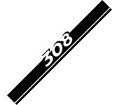 For Peugeot 307 308 208 206 207 Rifter RCZ 407 3008 108 Car Engine Hood Cover Stickers Auto Exterior PVC Decorative Decals