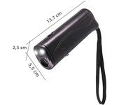 Ultrasonic Dog Repeller Deterrent Anti Barking Cat Tinea Ultraviolet UV Detect Light Stop Bark Control USB Rechargeable Battery