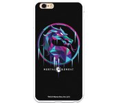 Funda original compatible con iPhone 6 Plus o 6S Plus con un diseño de Mortal Kombat Logo Ice