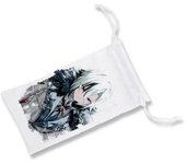 MERCHANDMANIA PACK 2 FUNDAS BOLSA MULTIUSOS mujer organizacion enmascarados mmo jrpg gafas dados rol personalizada color videojuego juego waifu