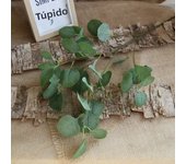 Silk Artificial Willow Bouquet Fake Green Leaves Party Wedding Backdrop Decoration Faux Foliage Vine DIY Plant Wreath