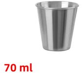 30/70/170/330ml Stainless Steel Metal Cup Outdoor Camping Travel Cup Tableware Coffee Tea Milk Beer Whiskey Cup Kitchen Home