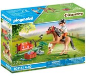 Playmobil coleccionable pony connemara