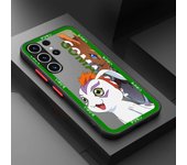 Shockproof Case For Samsung S23 S22 Ulrta 5G S21 FE S20 Plus S10e S23plus Soft Edge Matte PC Phone Cover Cartoon Digimon