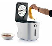 InnovaGoods® Compostador eléctrico de Cocina 3 litros, Compostador Ideal para Reciclaje de residuos orgánicos, Cubo Basura sin Olor autolimpiador, compostador eléctrico Revestimiento Antiadherente
