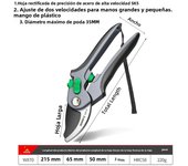 WYNN'S SK5 Steel Garden Pruning Shears 7" 8" 9" Hand Pruners Garden Clippers Hand Tools for Gardening Fruit Flower Tree Scissors