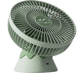 Ventilador de techo LED portátil para camping, recargable, para Tienda de campaña, para acampada y senderismo, 1200 mAh