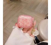 For Airpods 2 Case Airpod 3rd Pink Leopard Love Chain Cases for Apple Airpods Pro Earphone Protective Cover Soft Shell fundas