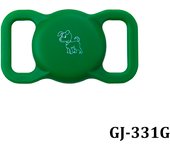 1Pcs Patterned Airtag Silicone Pet Collar Anti Loss Cat Dog Locator Color Luminous Protection Apple Tracker Protective Sleeve