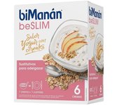 BIMANAN SUSTITUTIVE CREMA YOGUR CON CEREALES  312 G 6 SOBRES
