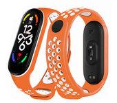 Sport watchband For Xiaomi Mi Band 7 6 NFC smartwatch miband7 Air-Hole Silicone Replacement bracelet on Mi band 6 5 4 3 8 strap