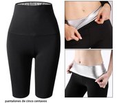 1PC Sauna Sweat Shorts for Women, Slimming Compression Workout Thermo Waist Trainer Slimming Leggings Pants Body Shaper
