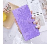 Embossing Solid Color Magnetic Flip Leather Cover For Motorola Edge 30 40 50 Pro Lite Neo Fusion Wallet Case Moto Edge Plus 2023