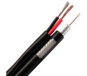 Cable Coaxial RG-59 75 Ohm Con Alimentacion 20/30/50 metros,CCTV,Video vigilancia