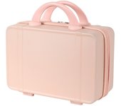 Maleta retro portátil de 14 pulgadas para equipaje, estuche para cosméticos, maleta pequeña, mini maleta de recuerdo de 16 pulgadas, caja de contraseña liviana, caja de viaje