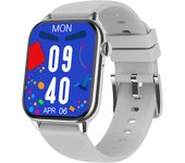 Reloj inteligente con llamadas Bluetooth, control inteligente de la presión arterial y la frecuencia cardíaca, podómetro deportivo electrónico.