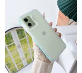 Colorful border Transparent Phone Case for Moto Edge 40 NEO 50 Pro Ultra G04 G14 G24 G34 G54 G84 5G Soft Silicone Bumper Cover