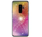 Tumundosmartphone Funda Gel Tpu para Samsung Galaxy S9 Plus Diseño Abstracto Dibujos