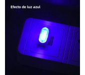 1-5 Pack Mini USB LED Ambient Light Car Interior Neon Decorative Light Plug and Play Emergency Light Portable Little Night Light