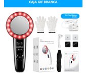 6 In1 EMS Ultrasound Cavitation Galvanic Ultrasound Body Massager Face Lifting Machine Infrared Therapy Facial Skin Care Tools