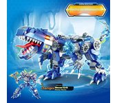 New 2IN1 Jurassic Mechanical Indominus Rex Dinosaur World Model Bricks Assembly Building Blocks City Fighter Dino Park Boy's Toy
