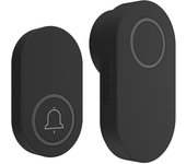 PORCHEDDU Timbre de Casa inteligente WIFI with Cámara impermeable, Visión Nocturna HD, de sciciciciudad Alarma, videoportero inalámbrico