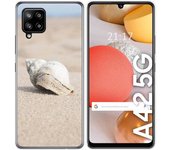 Tumundosmartphone Funda Gel Tpu para Samsung Galaxy A42 5G diseño Concha Dibujos