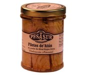 Atún en aceite de oliva virgen extra bio Pesasur 195g.