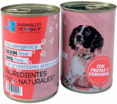 Comida Húmeda Para Perros Hypoallergenic Grain Free Jabalí Y Ciervo Barakaldo Vet Shop 380 Gr