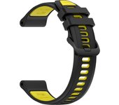 Replacement Watch Band For Garmin Forerunner 965 955 Solar 945 935 745 22mm Two Tone Sports Silicone Strap Bracelet Accessories