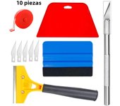 Car Vinyl Wrapping Tool Scraper Automatic Shape Wallpaper Smoother Kit Scraper Film Installation Window Film and Car Sticker Kit