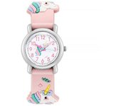 Niños Kid Girls 3D Unicornio de Dibujos Animados Reloj de Pulsera de Cuarzo Lindo Regalos de Cumpleaños